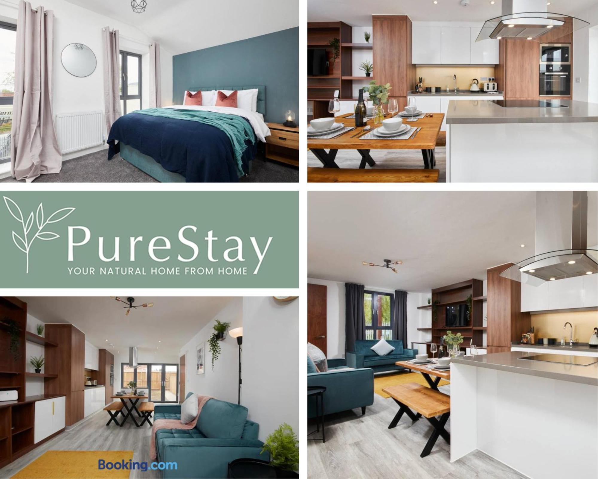 Stunning 5 Bed Manchester House With Parking By Purestay Short Lets & Serviced Accommodation Exterior photo